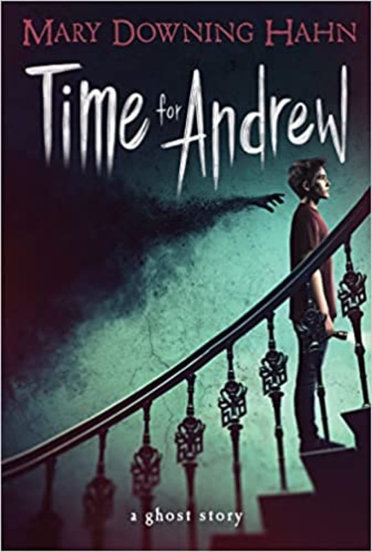 Book cover for "Time for Andrew" by Mary Downing Hahn