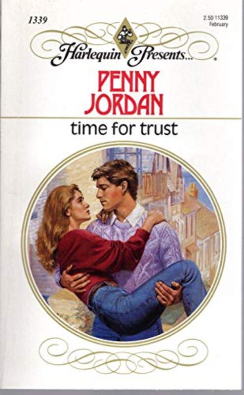 Book cover for "Time for Trust" by Penny Jordan