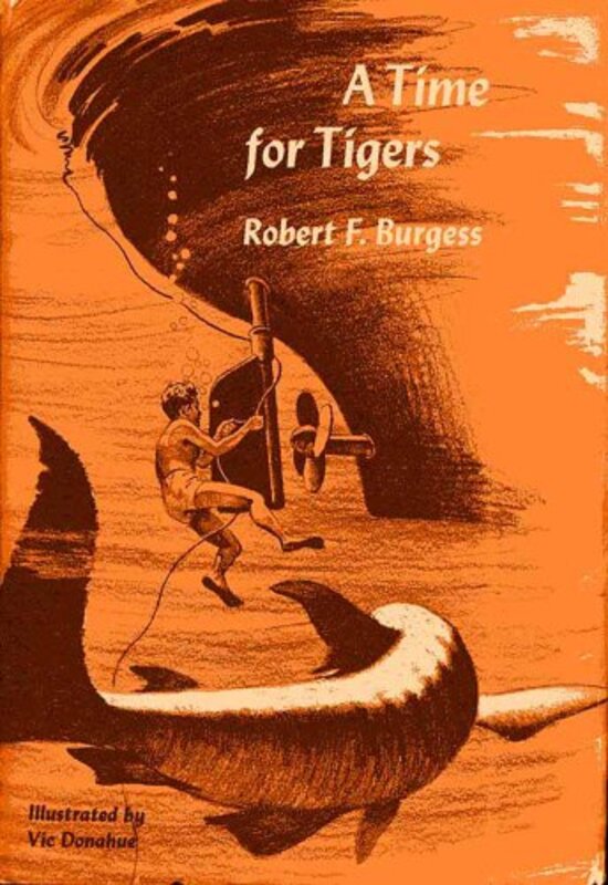 Book cover for "Time for a Tiger" by Anthony Burgess
