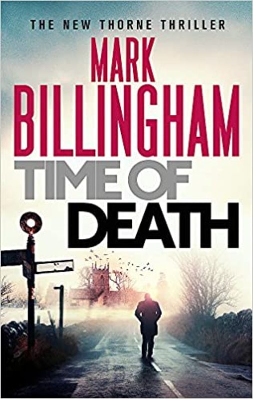 Book cover for "Time of Death" by Mark Billingham