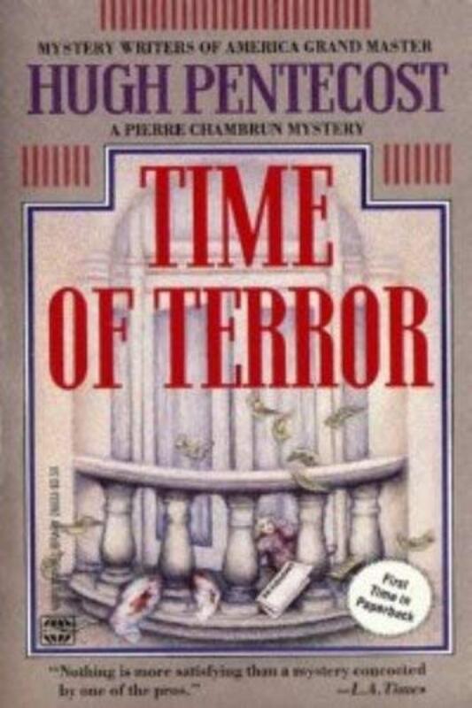 Book cover for "Time of Terror" by Hugh Pentecost