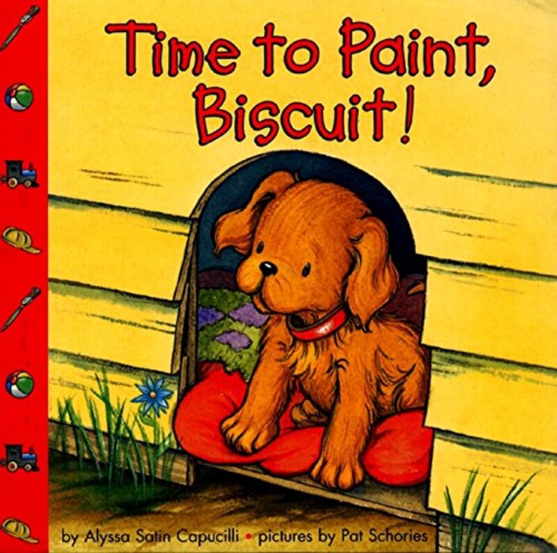 Book cover for "Time to Paint, Biscuit!" by Alyssa Satin Capucilli