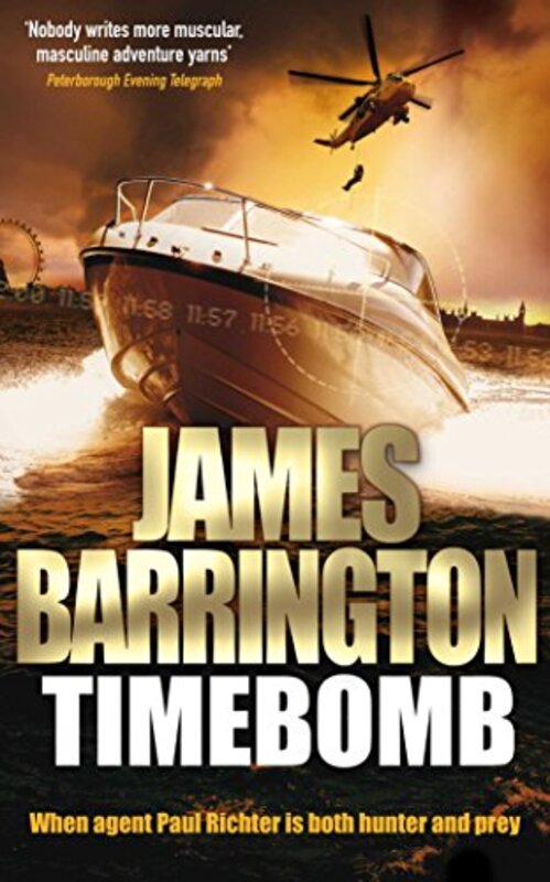 Book cover for "Timebomb" by James Barrington