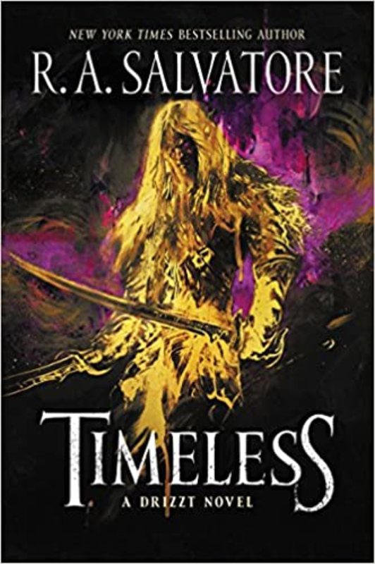Book cover for "Timeless" by RA Salvatore