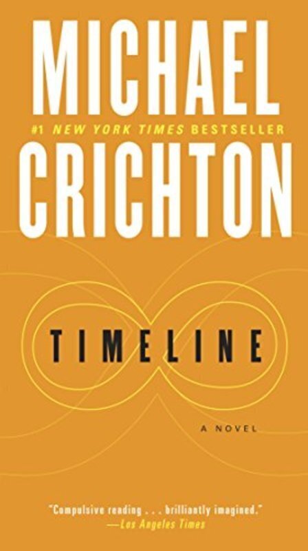 Book cover for "Timeline" by Michael Crichton