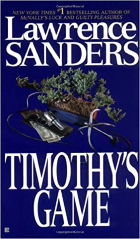 Book cover for "Timothy's Game" by Lawrence Sanders