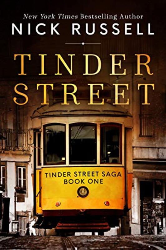 Book cover for "Tinder Street" by Nick Russell