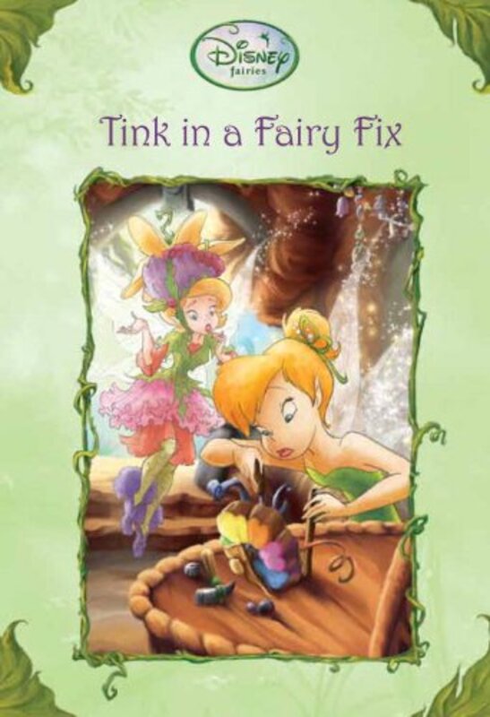 Book cover for "Tink in a Fairy Fix" by Kiki Thorpe
