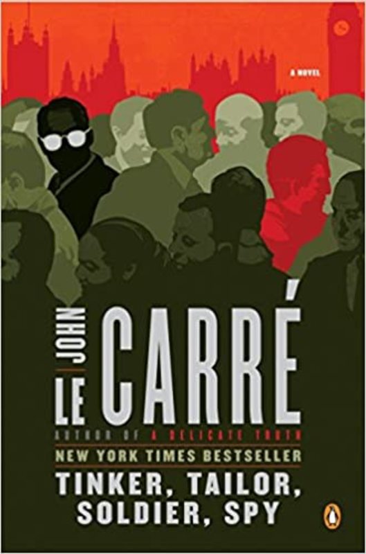 Book cover for "Tinker, Tailor, Soldier, Spy" by John le Carré