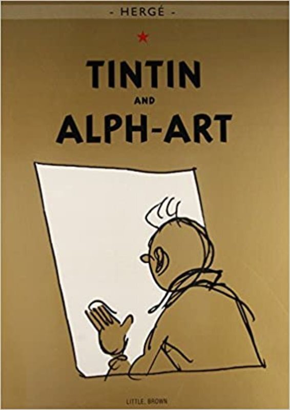 Tintin book cover