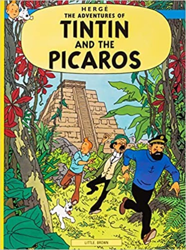 Tintin book cover