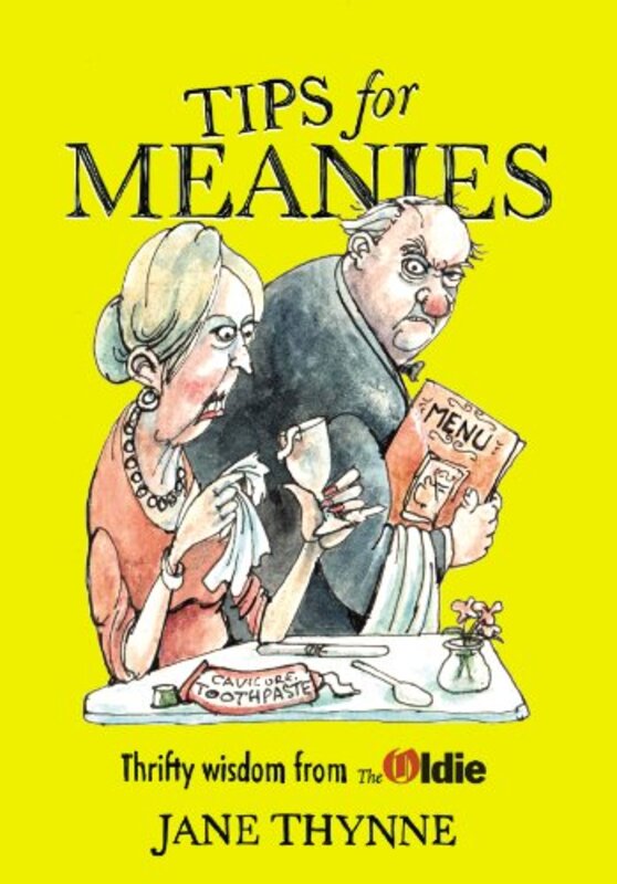 Book cover for "Tips for Meanies" by Jane Thynne