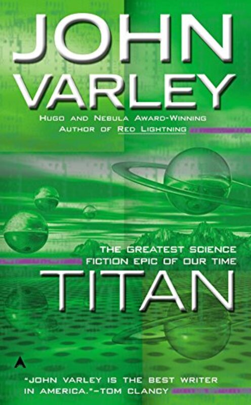Book cover for "Titan" by John Varley
