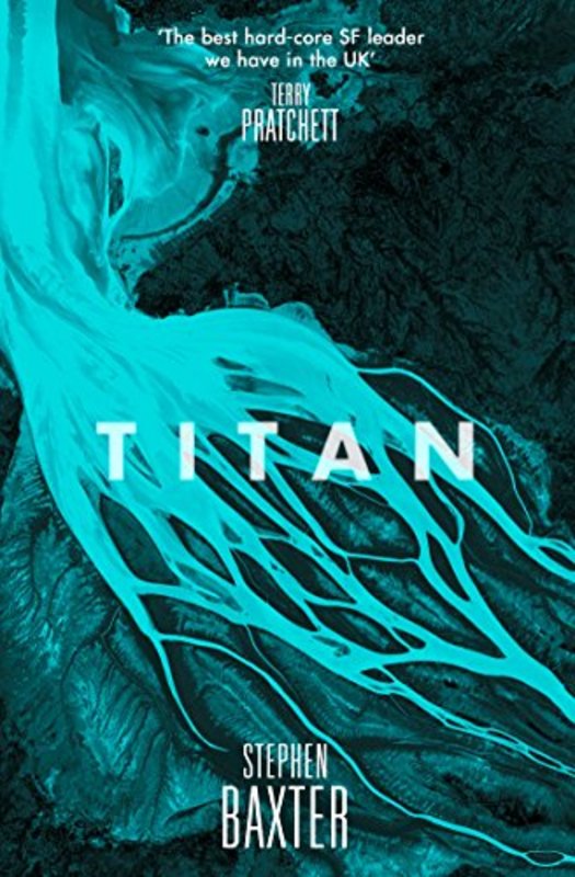 Book cover for "Titan" by Stephen Baxter