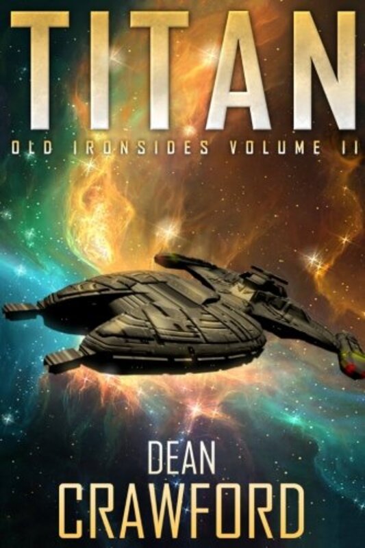 Book cover for "Titan" by Dean Crawford