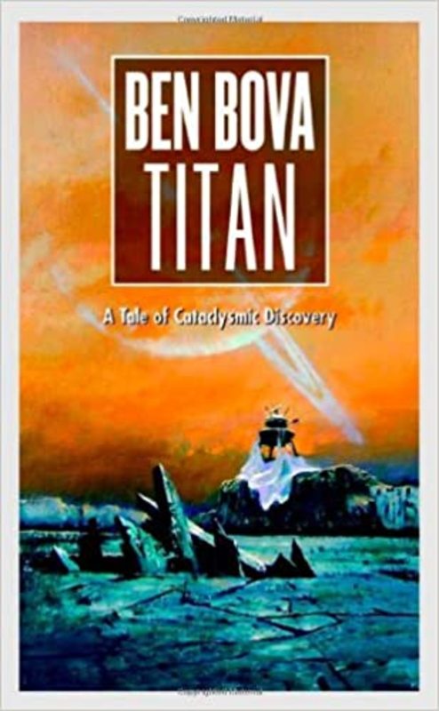 Book cover for "Titan" by Ben Bova