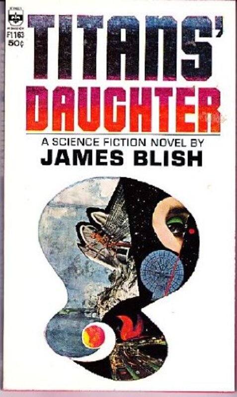 Book cover for "Titan's Daughter" by James Blish