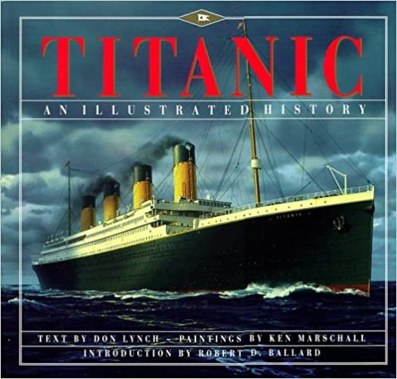 Book cover for "Titanic" by Donald Lynch