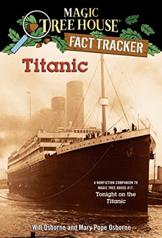 Book cover for "Titanic" by Mary Pope Osborne