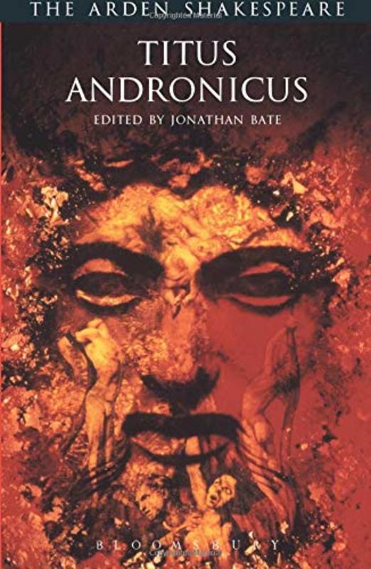 Book cover for "Titus Andronicus" by William Shakespeare