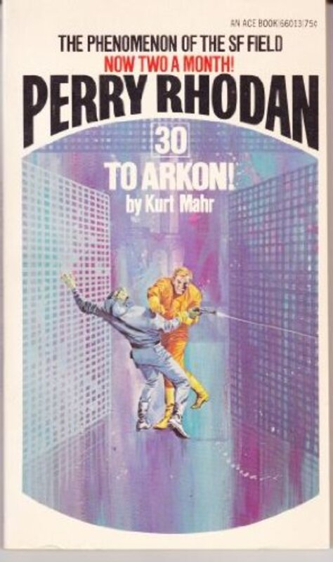 Book cover for "To Arkon!" by Kurt Brand