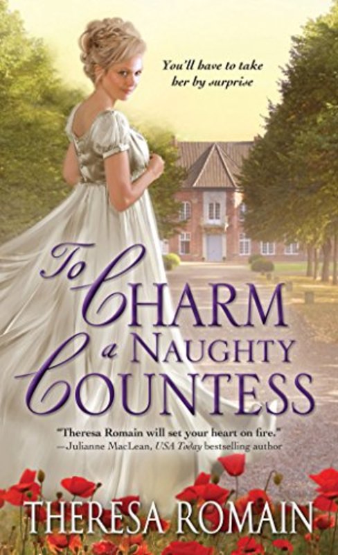 Book cover for "To Charm a Naughty Countess" by Theresa Romain