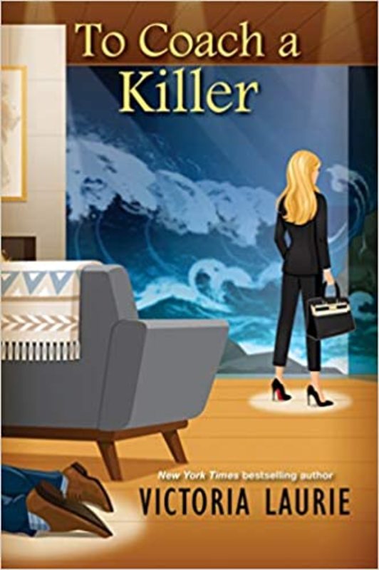 Book cover for "To Coach a Killer" by Victoria Laurie