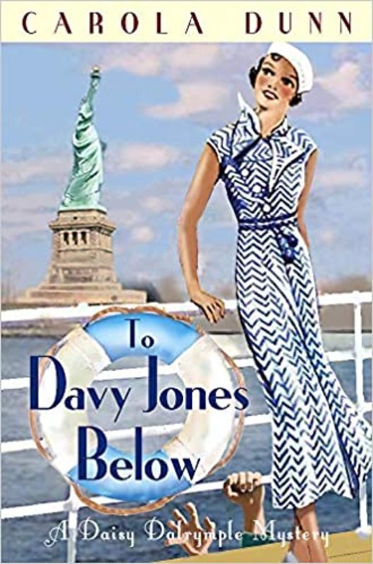 Book cover for "To Davy Jones Below" by Carola Dunn