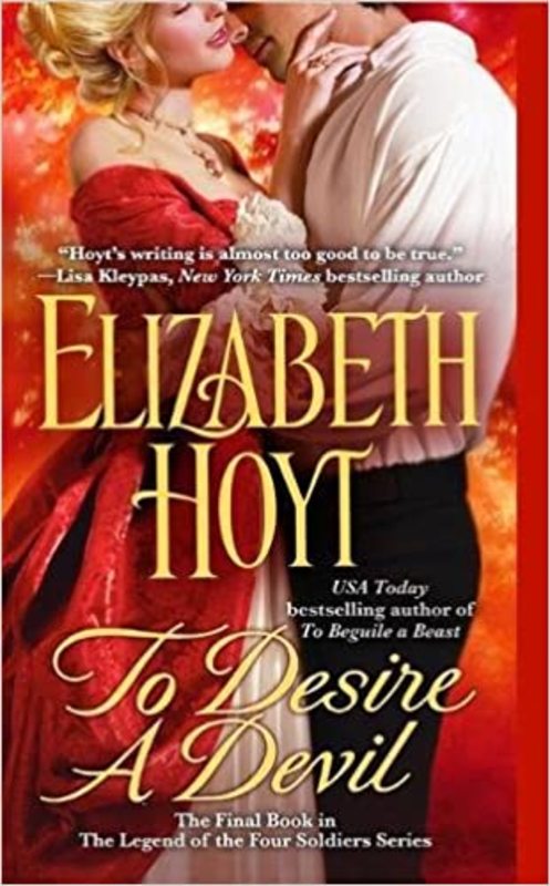 Book cover for "To Desire a Devil" by Elizabeth Hoyt