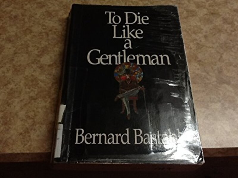 Book cover for "To Die Like a Gentleman" by Robert Barnard