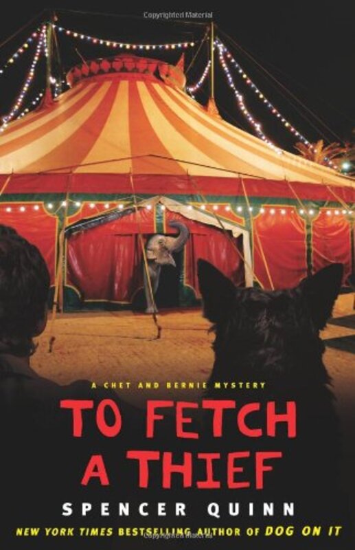Book cover for "To Fetch a Thief" by Spencer Quinn