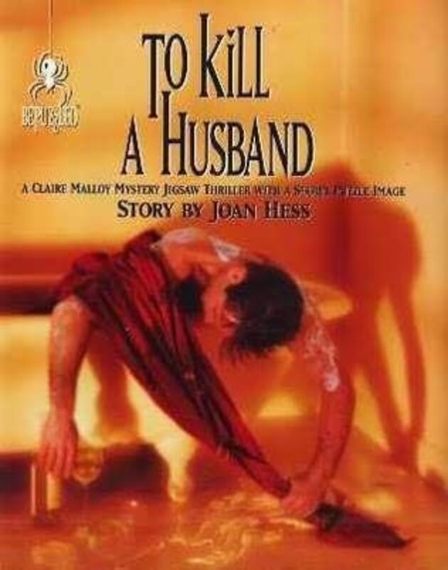 Book cover for "To Kill a Husband" by Joan Hess