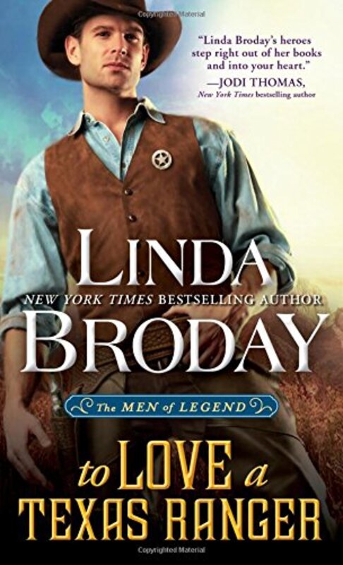 Book cover for "To Love a Texas Ranger" by Linda Broday