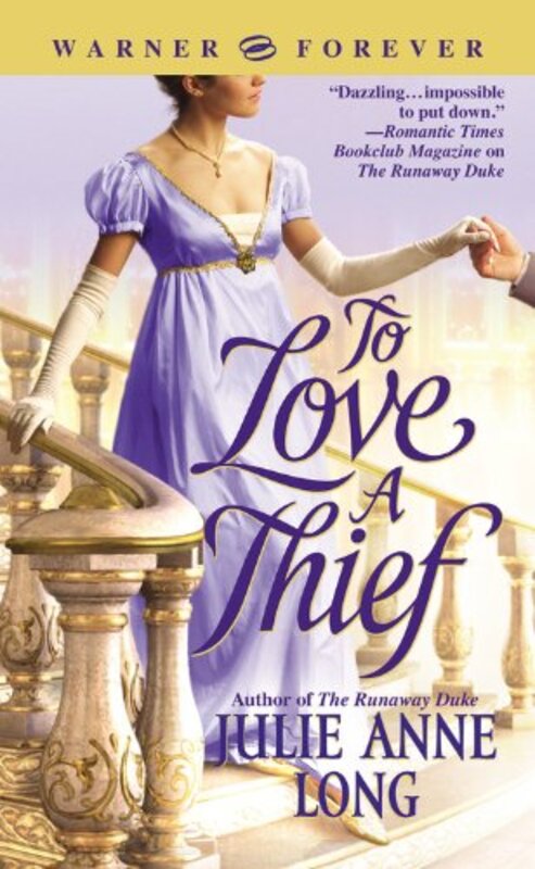 Book cover for "To Love a Thief" by Julie Anne Long