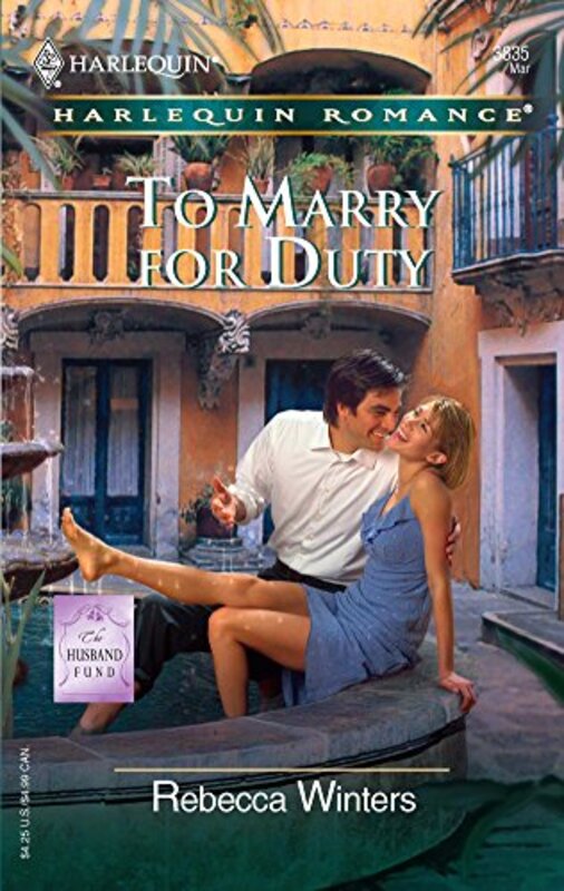 Book cover for "To Marry For Duty" by Rebecca Winters