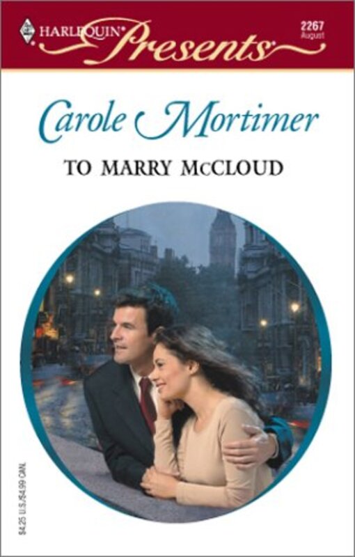 Book cover for "To Marry McCloud" by Carole Mortimer