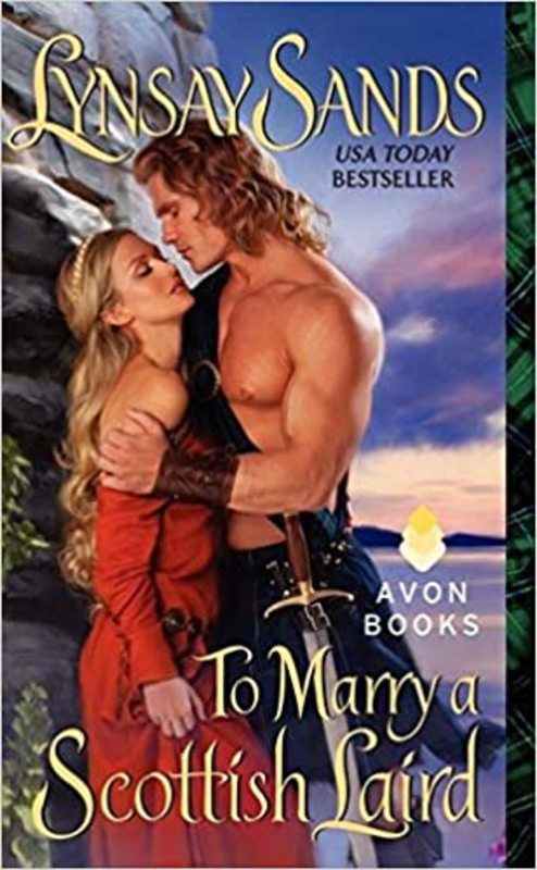 Book cover for "To Marry a Scottish Laird" by Lynsay Sands