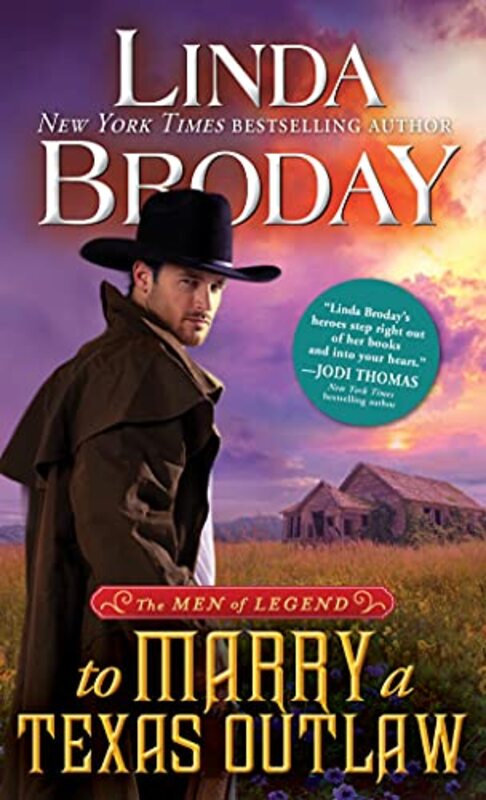 Book cover for "To Marry a Texas Outlaw" by Linda Broday
