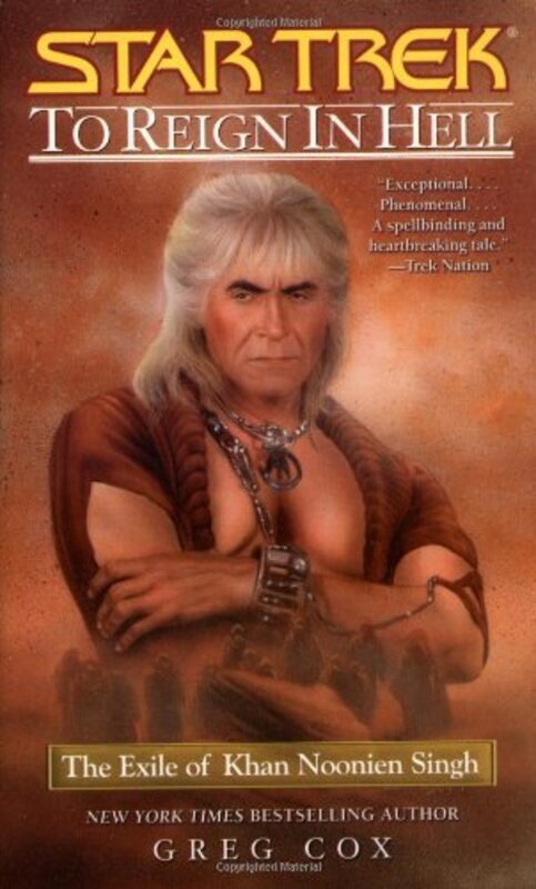 Book cover for "To Reign in Hell" by Greg Cox
