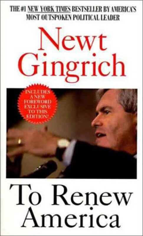 Book cover for "To Renew America"
