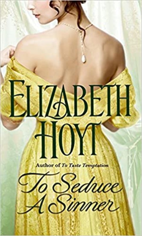 Book cover for "To Seduce a Sinner" by Elizabeth Hoyt