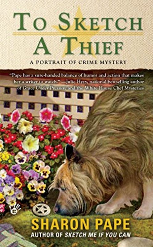 Book cover for "To Sketch a Thief" by Sharon Pape