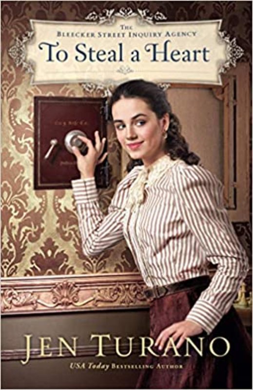 Book cover for "To Steal a Heart" by Jen Turano