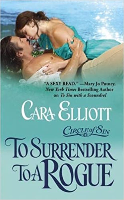 Book cover for "To Surrender to a Rogue" by Andrea Penrose
