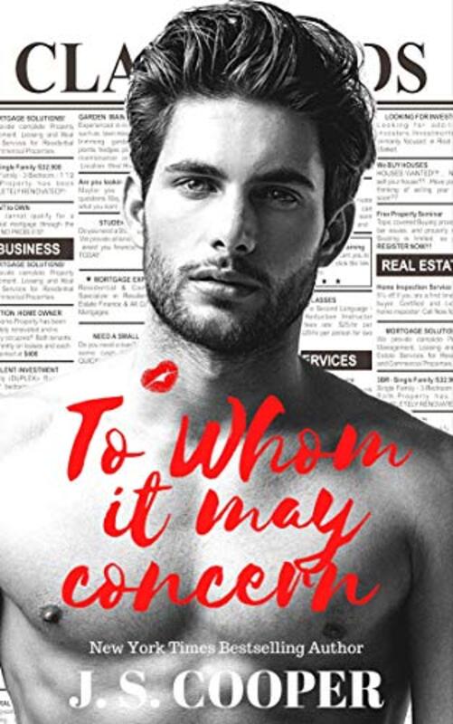 Book cover for "To Whom it May Concern" by JS Cooper