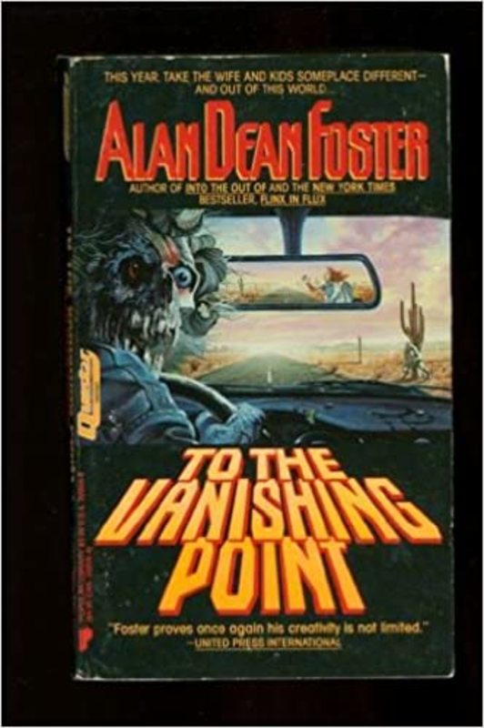 Book cover for "To the Vanishing Point" by Alan Dean Foster