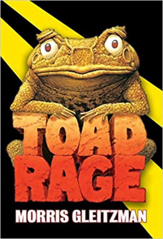 Book cover for "Toad Rage" by Morris Gleitzman