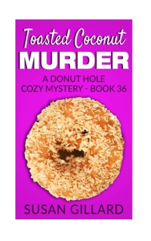 Book cover for "Toasted Coconut Murder" by Susan Gillard
