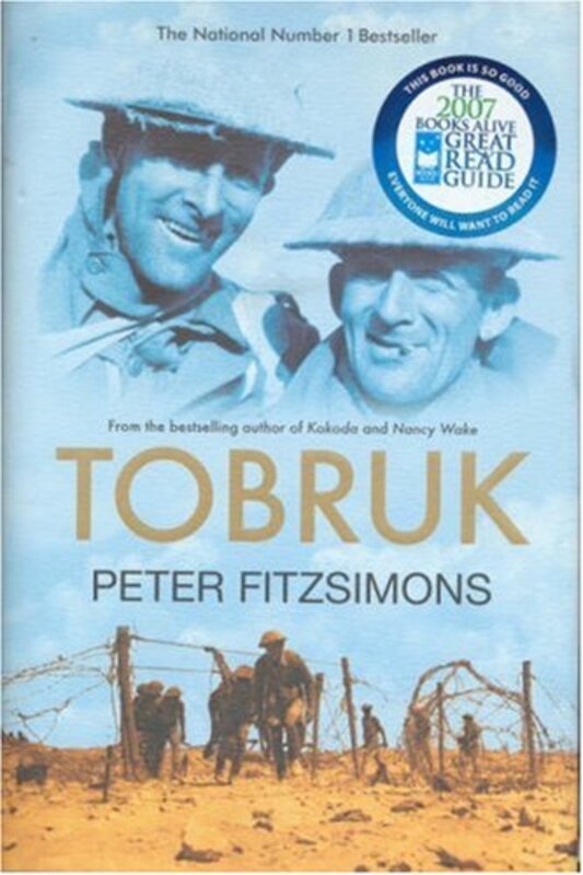 Book cover for "Tobruk" by Peter FitzSimons