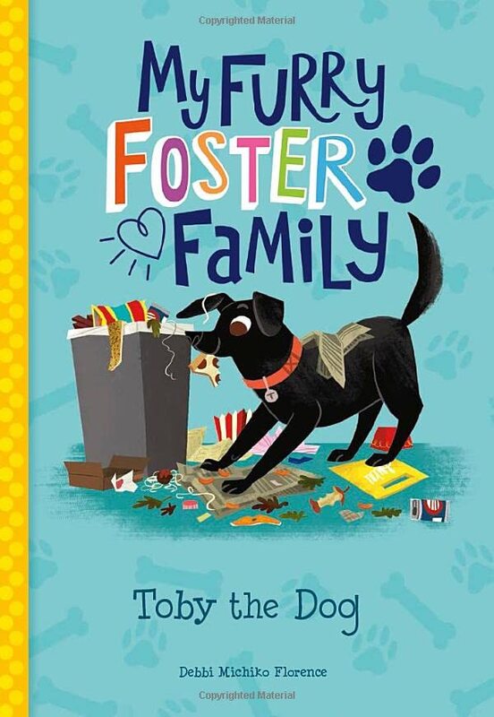 Book cover for "Toby The Dog" by Debbi Michiko Florence